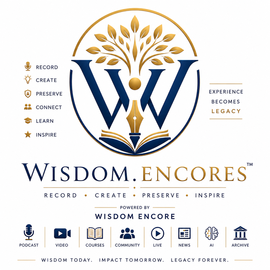 WISDOM ENCORES Learn. Laugh. Love. Live. Lead Life. Wisdom.Encores.in